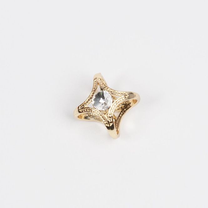 Huvudbild Scarf-ring med Kristall – Elegant ...