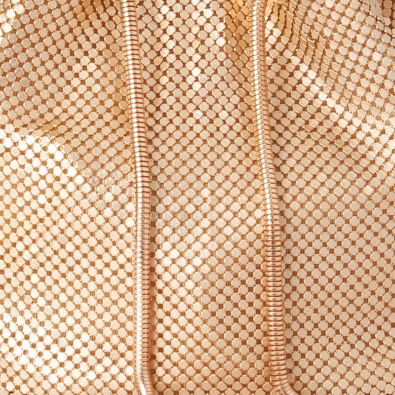 Selskapsveske bucketbag - gull