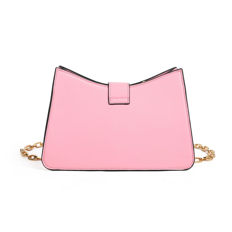 BOSTON clutch med spenne - lys rosa