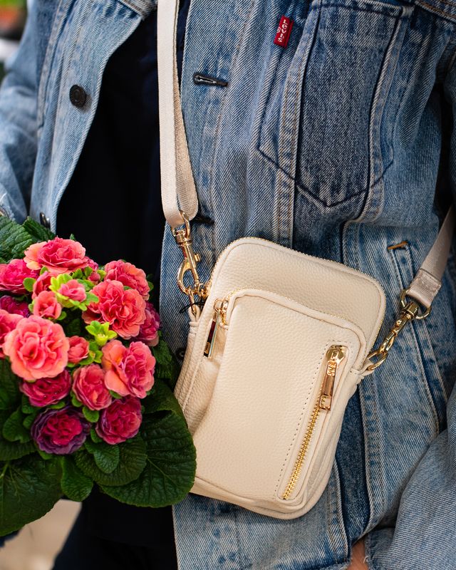 IDA mobilbag - lys beige