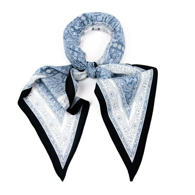 Hovedbilde Trekantet skjerf 130 x 60 cm - bandanamønster i ...