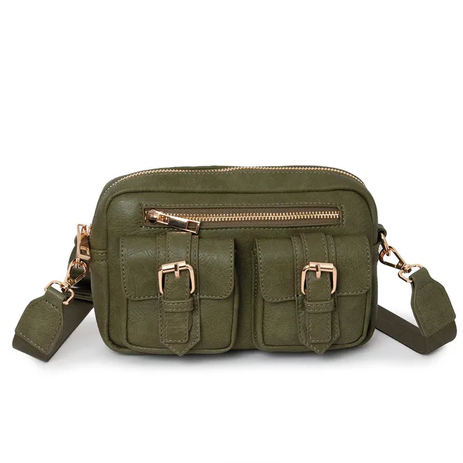 Hovedbilde GITTE pocketbag - olivengrønn veske i imitert ...