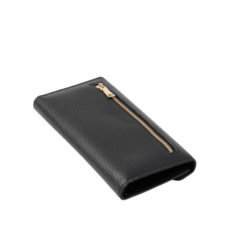 DIANA lommebok med clipslås - svart