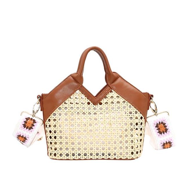 Hovedbilde Izra liten shopper - cognac - lett og elegant ...