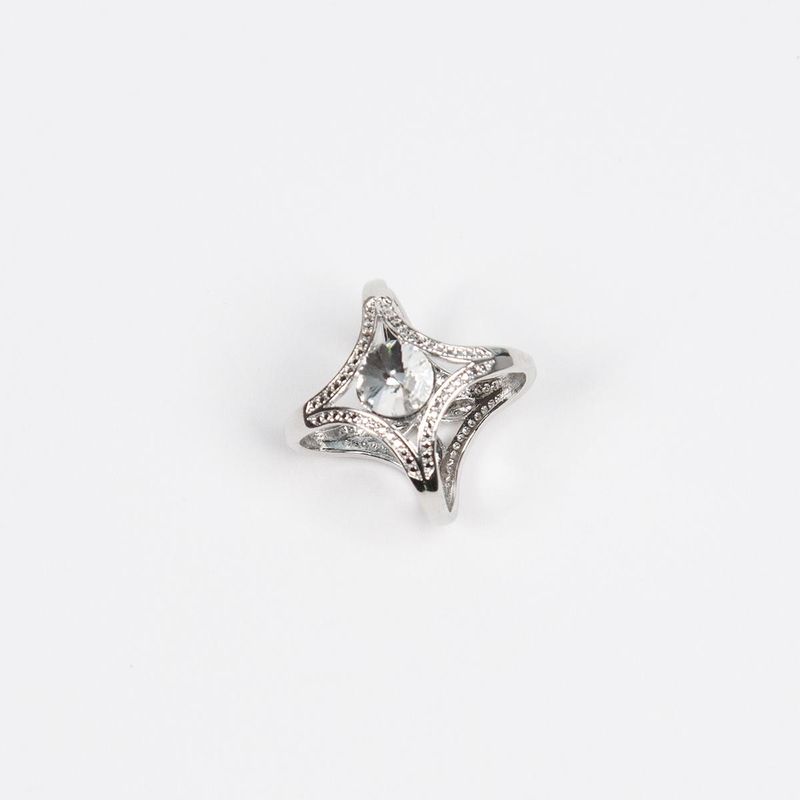 Scarf-ring med Kristall – Elegant scarfhållare