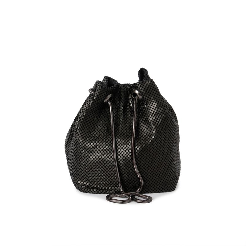 Selskapsveske bucketbag - svart