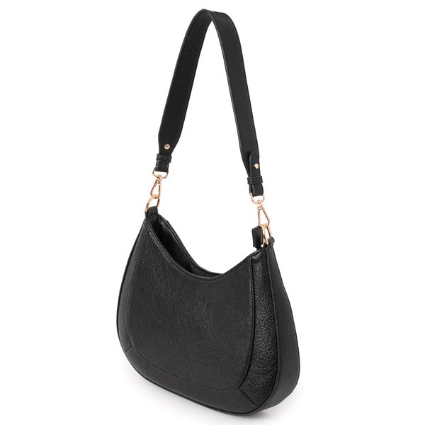 Hovedbilde GINA skulderveske svart - imitert skinn med ...