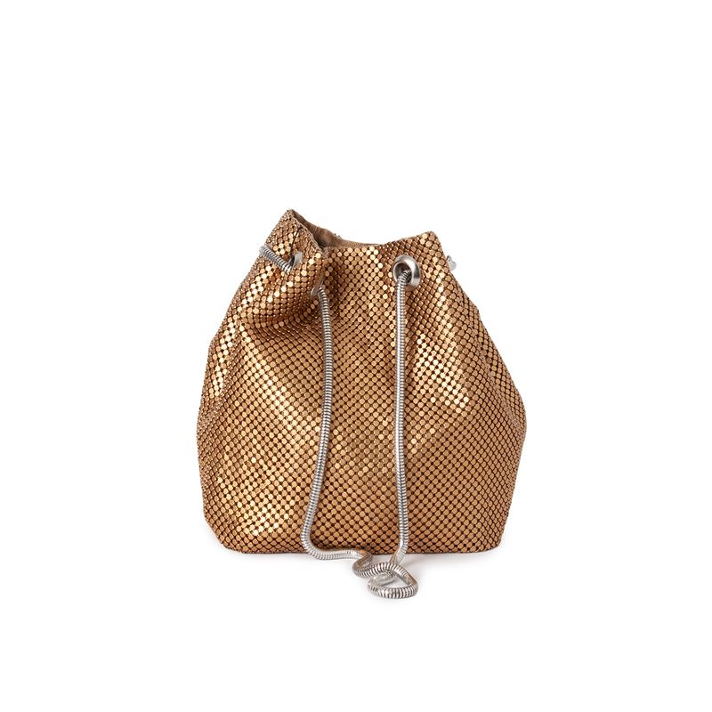 Selskapsveske bucketbag - kobber