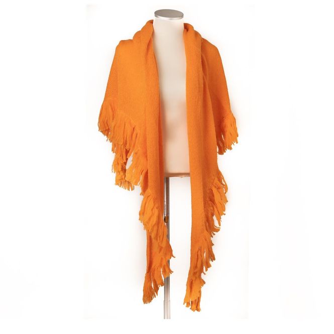 Hovedbilde Sjal i mohairmix - peach