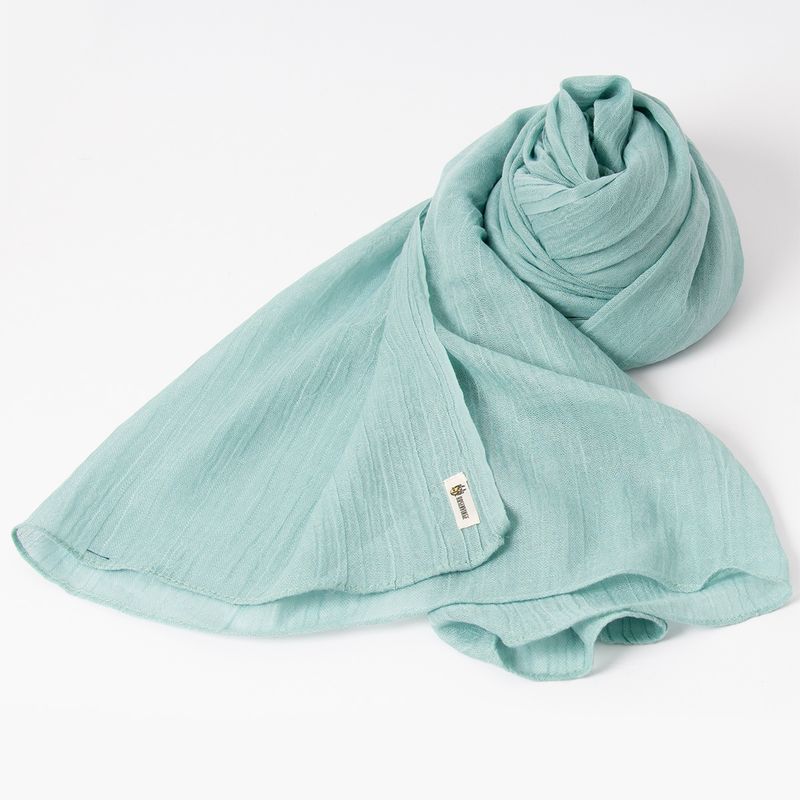Scarf i modal - ljus grön